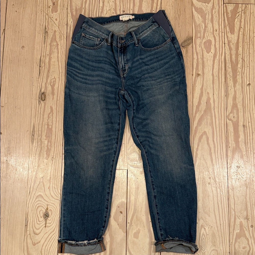Hatch Blue Maternity Jeans
